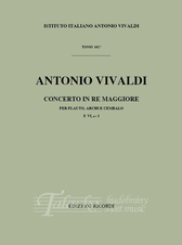 CONCERTO IN RE MAGGIORE F. VI NO. 3